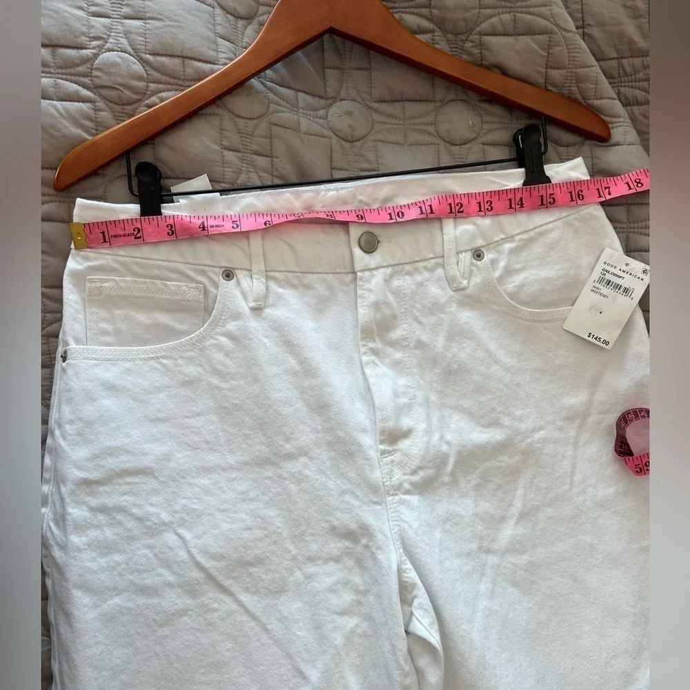 GOOD AMERICAN WHITE JEANS NWT